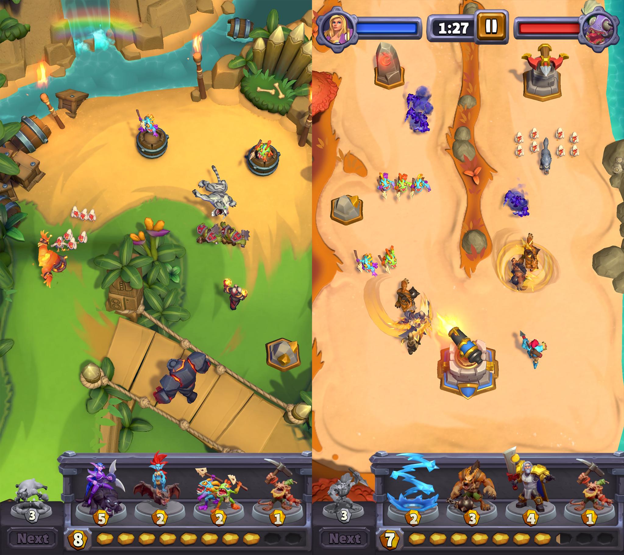 Warcraft Arclight Rumble Screenshots Gameplay