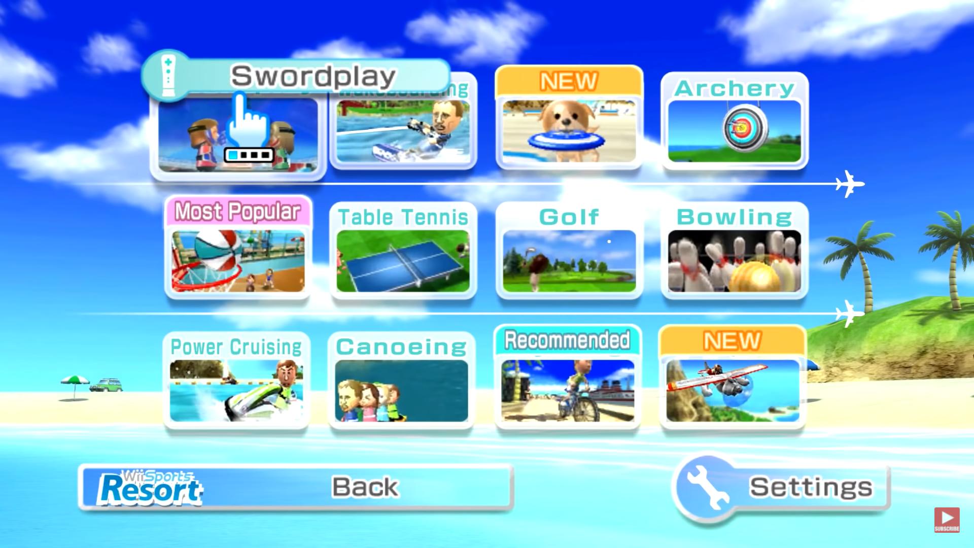 Wii Sports Resort All Sports