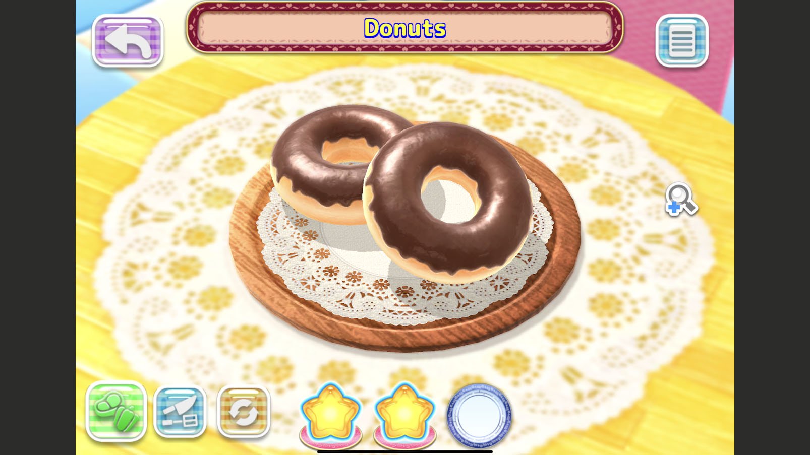 Cooking Mama Cuisine Chocolate Donuts