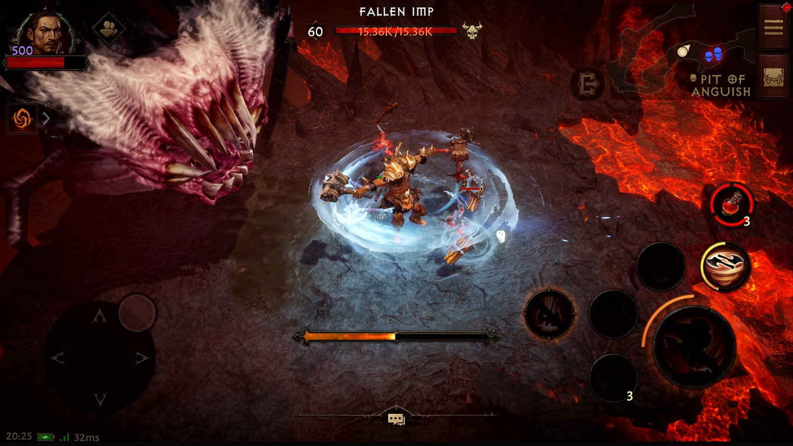 Diablo Immortal Fallen Imp Fight