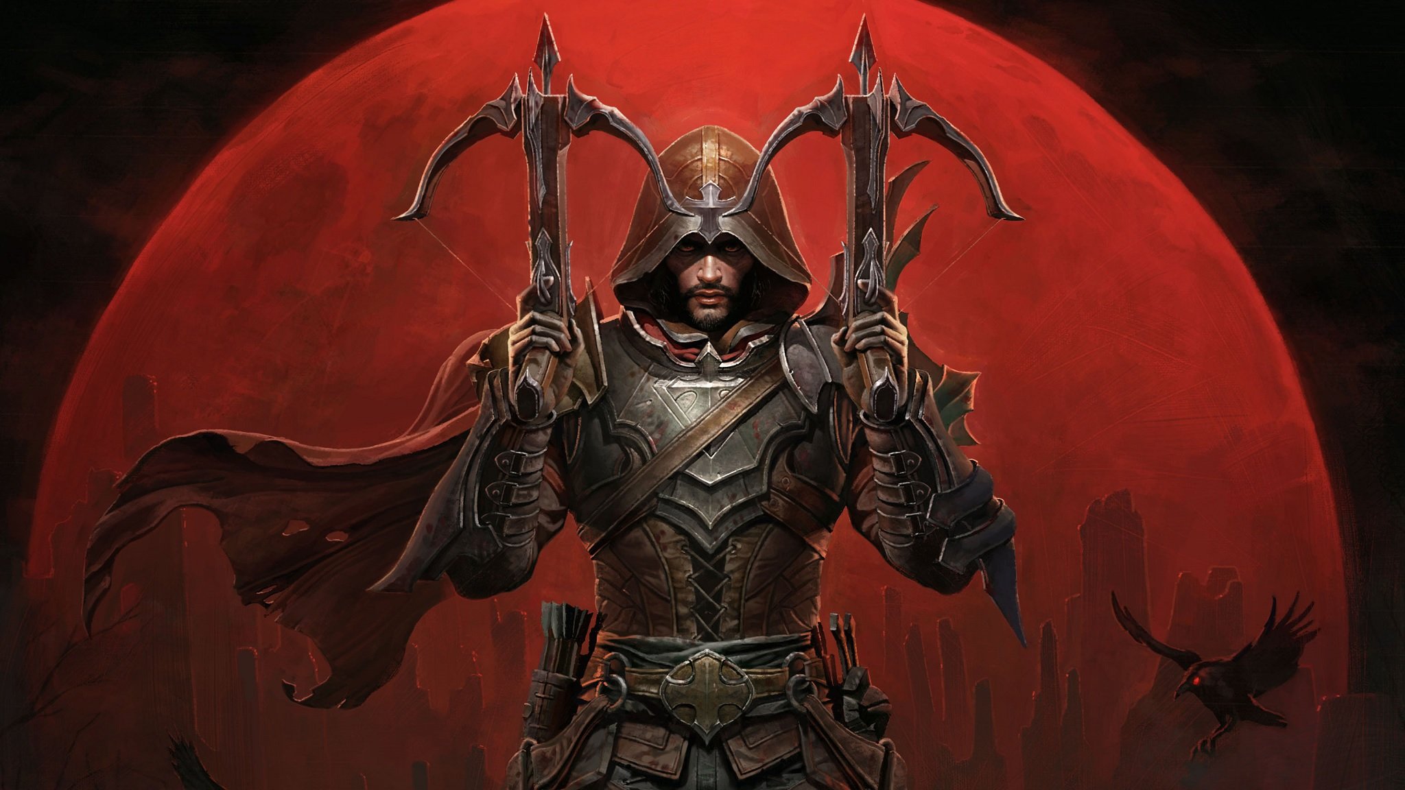 Diablo Immortal Key Art Demonhunter Male