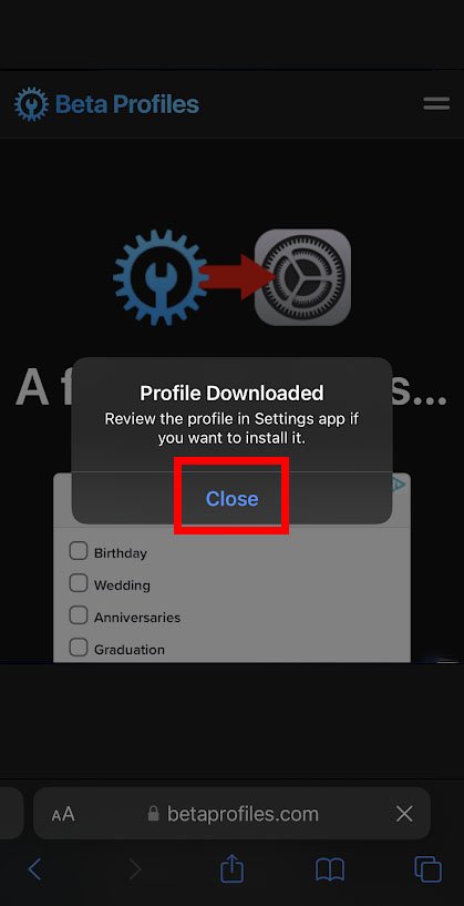 How To Download Ios16 Beta Close