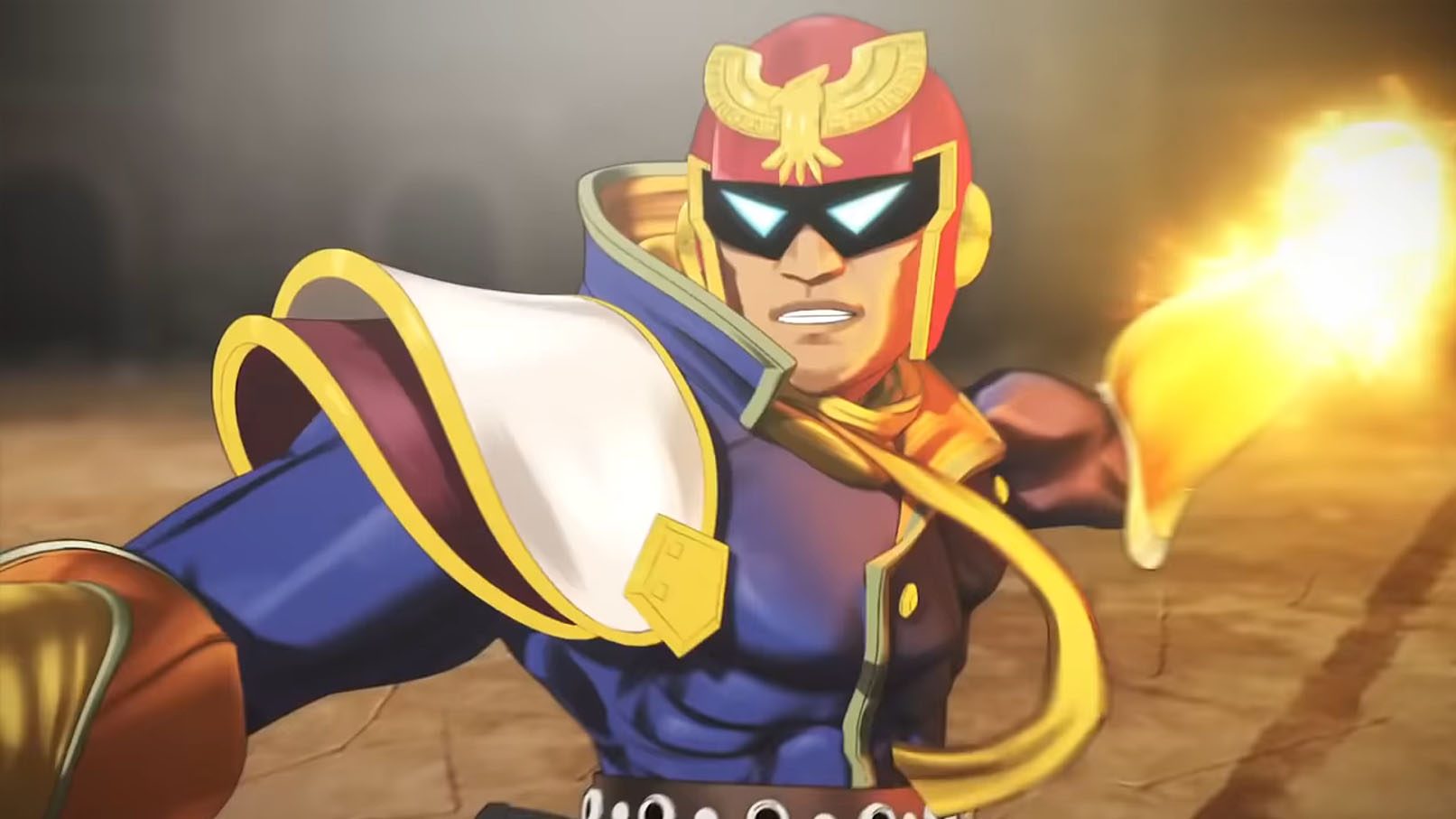 Kapten Falcon dari Super Smash Bros.