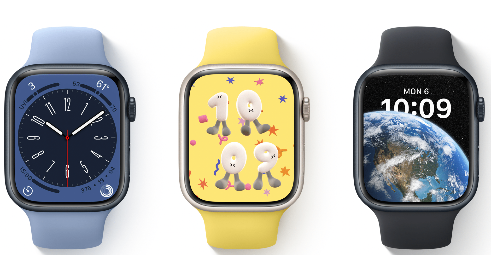 Apple Watch Faces Press Photo