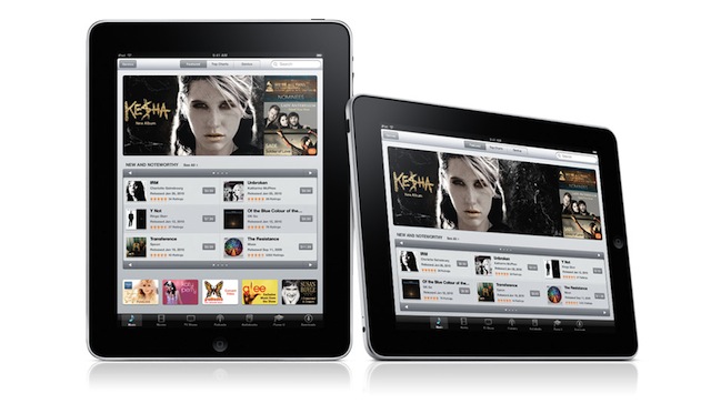 iPad iTunes Store app