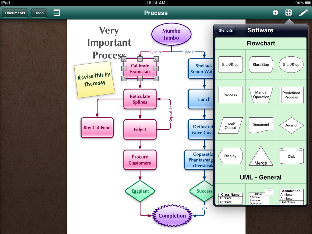 OmniGraffle for iPad - app review | iMore iphone block diagram 
