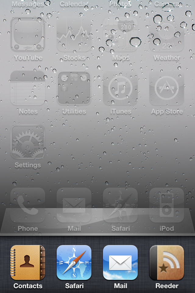 iPhone 4 multitasking fast app switcher