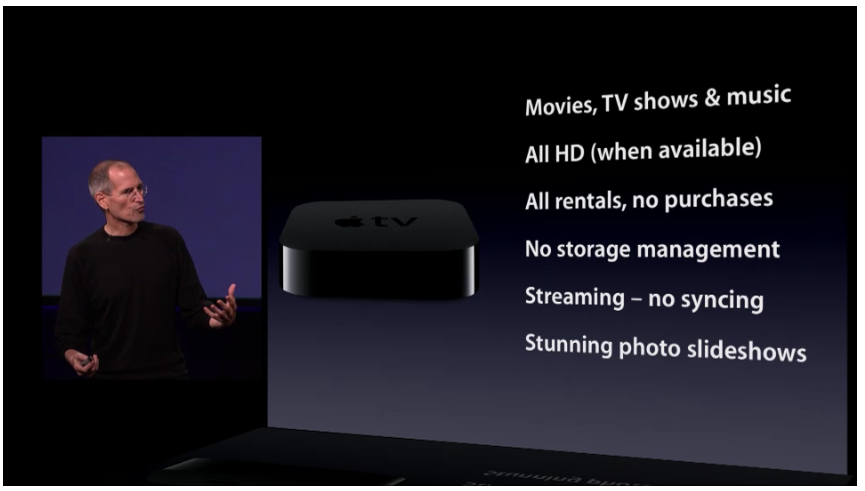 New Apple TV with Netflix, Streaming, rentals