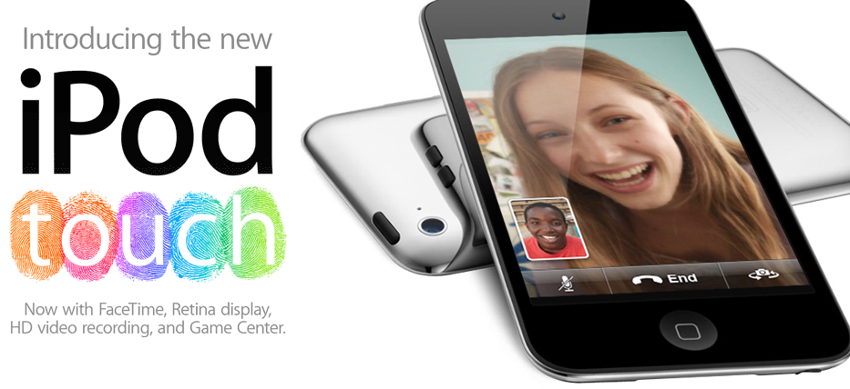 iPod touch 4 with FaceTime and Retina Display