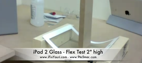 iPad 2 glass 27% thinner, yet stronger than original iPad?