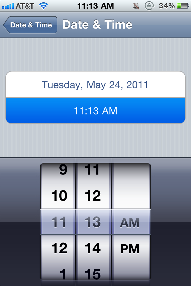 Daily Tip How To Manually Set Or Reset Your Iphone Clock Imore