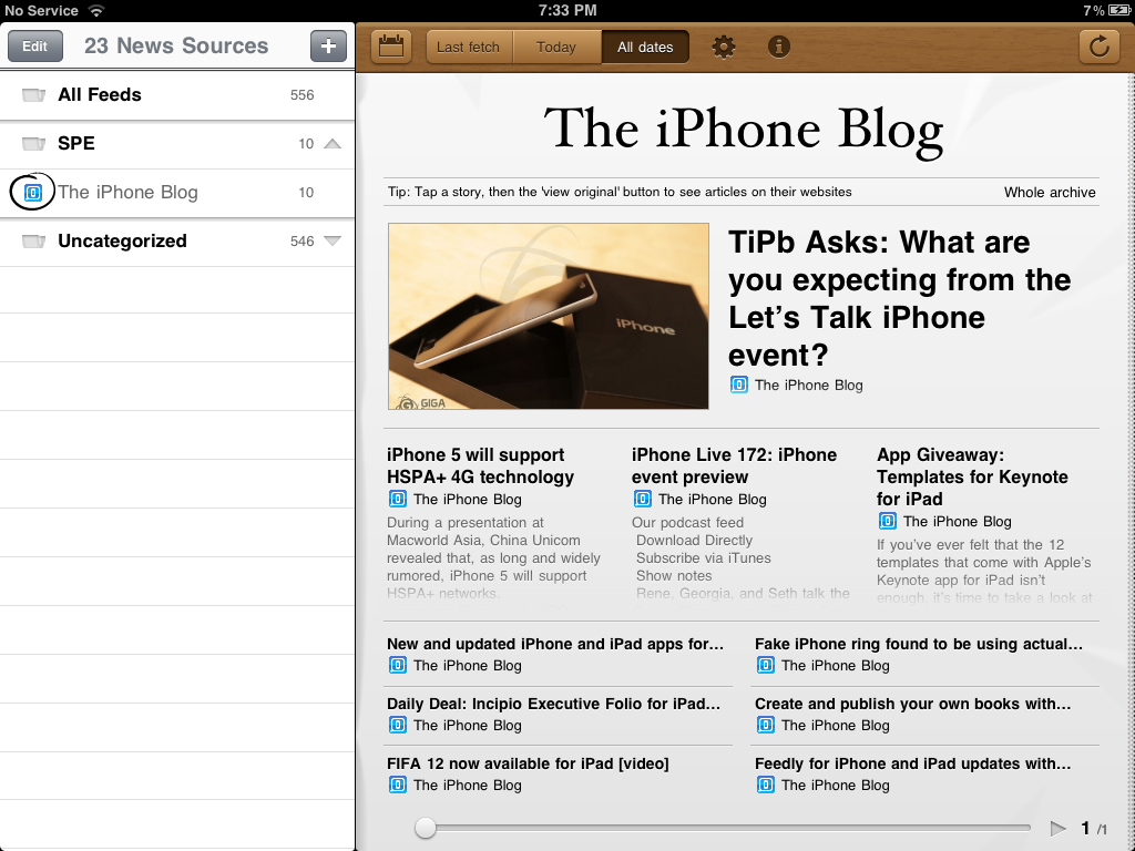 Top 5 RSS feed readers for iPhone, iPad - The Early Edition