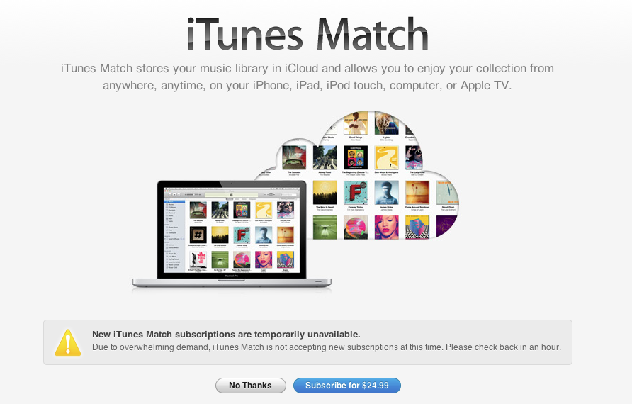 Apple accidentally launching, revoking iTunes TV, iTunes Match