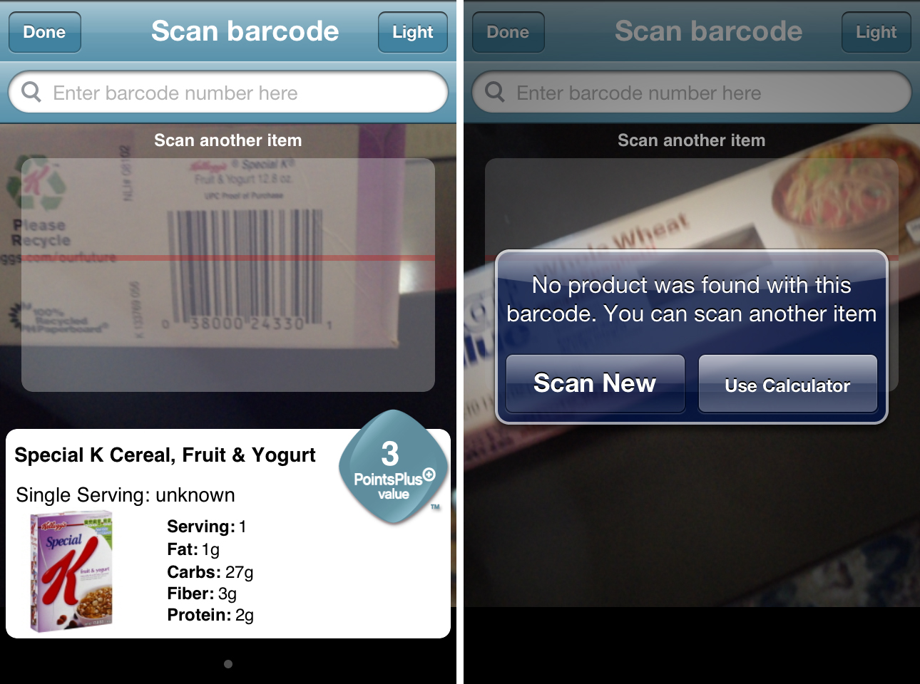 How to scan items with WW Barcode Scanner