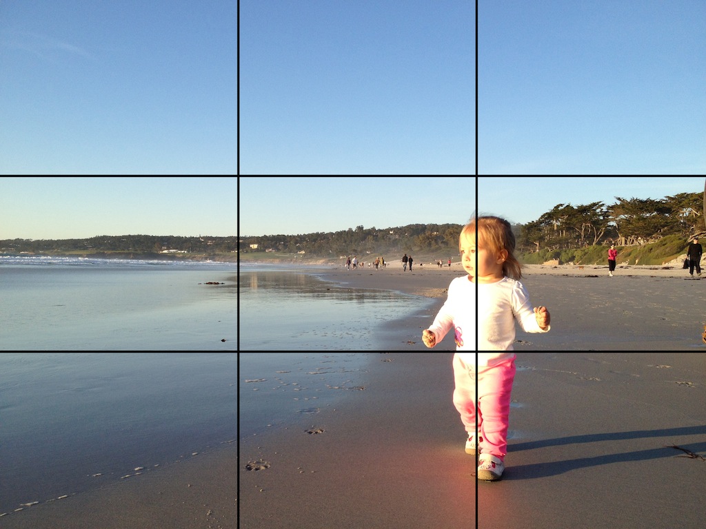 how to use the rule of thirds