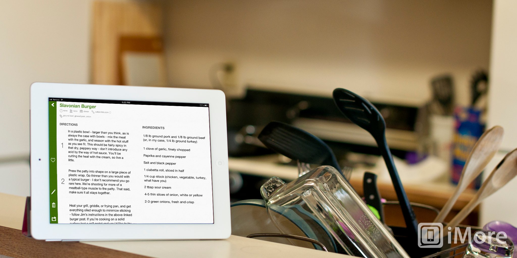 Basil—A Smart Recipe Book For iPad