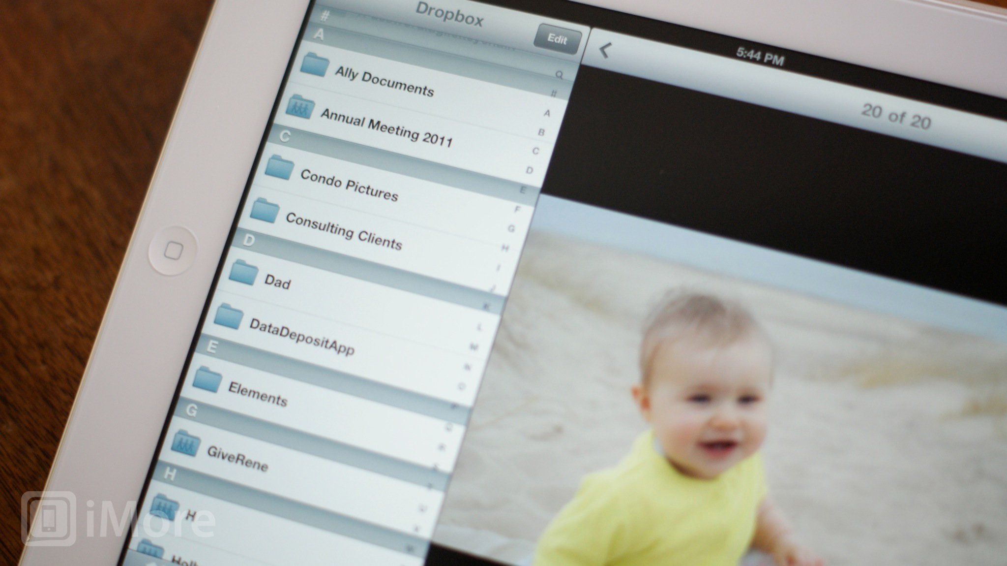 How to access your Dropbox from your new iPad