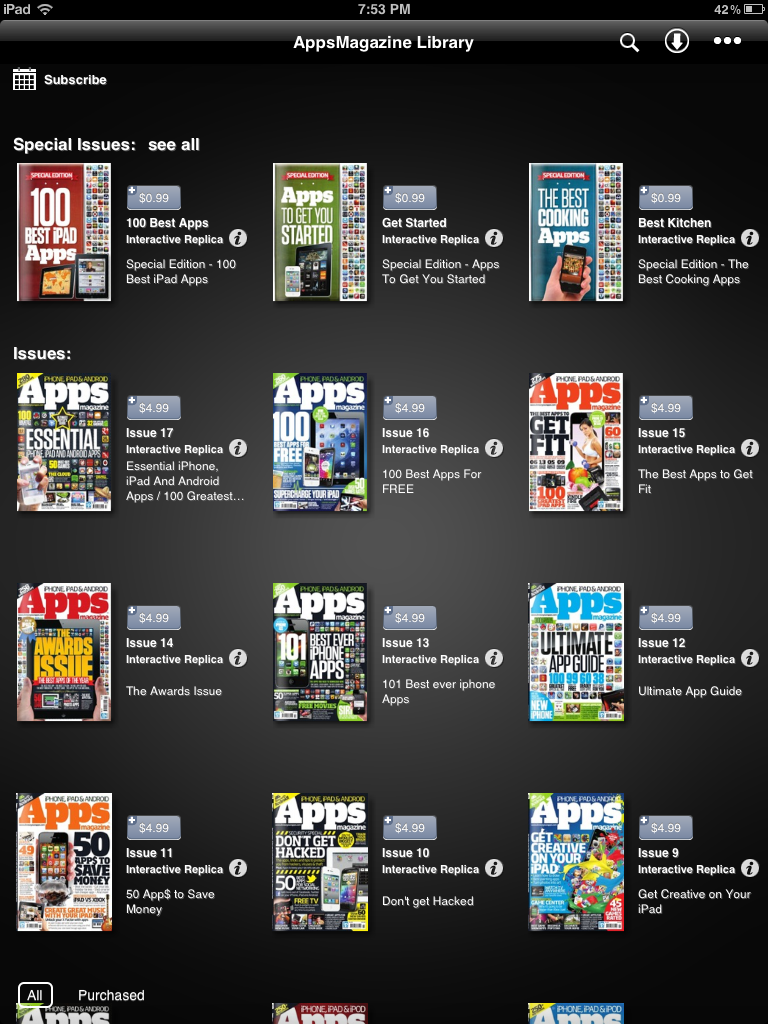 How to purchase a subscription to newsstand as an in-app purcahse