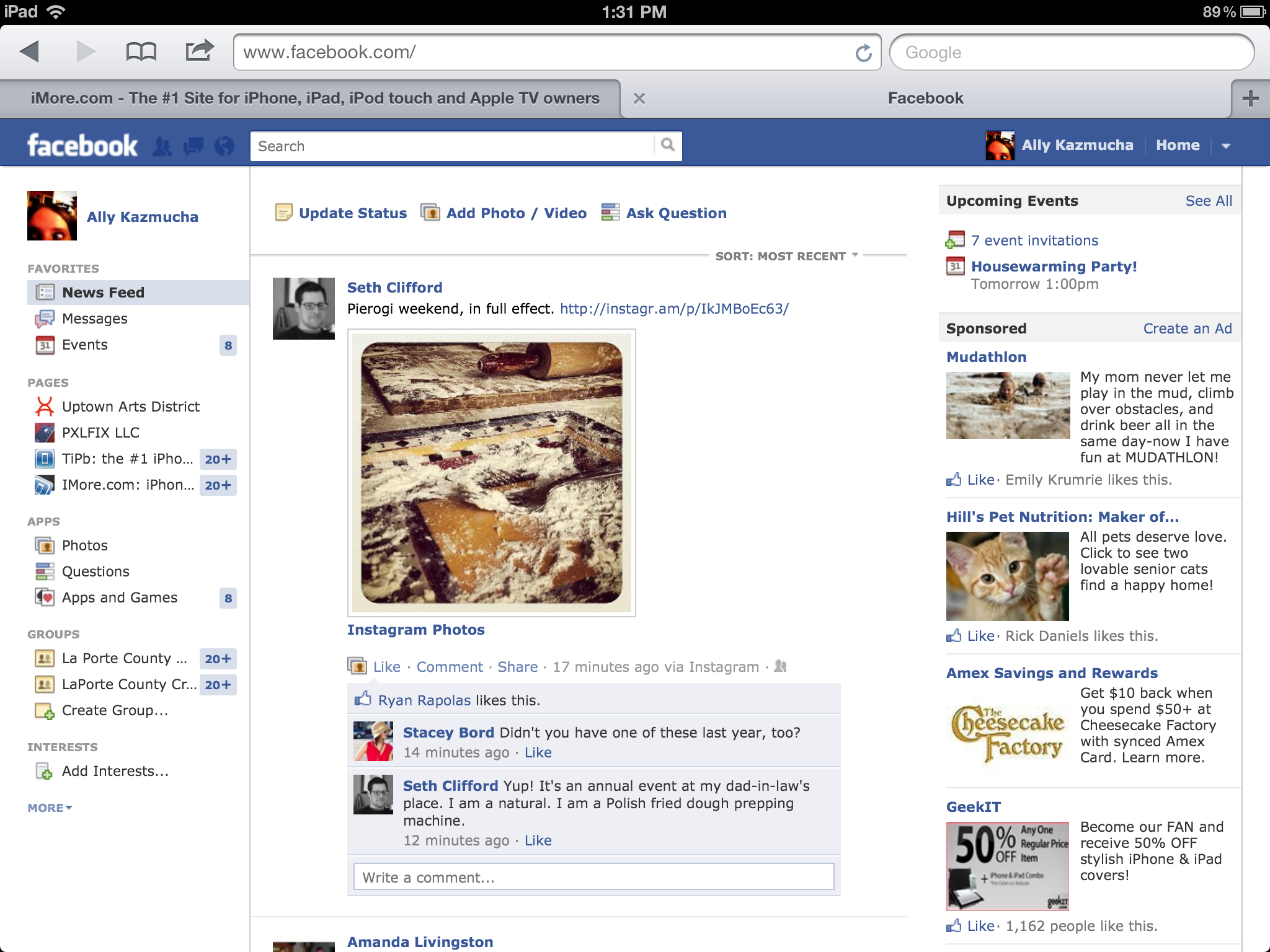 How to access Facebook on your iPad with Safari