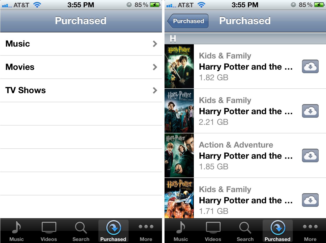 How to access purchased movies on iCloud from your iPhone or iPad