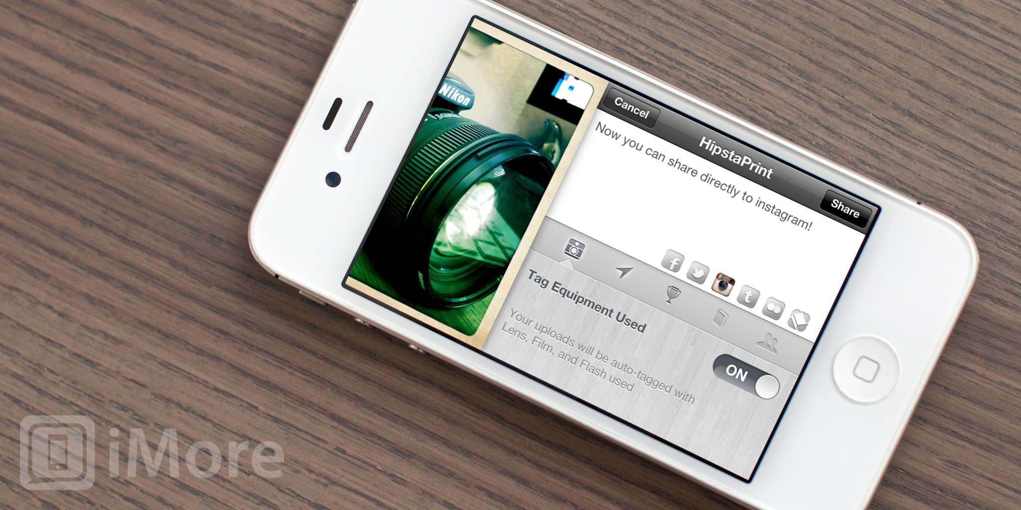 now you can share your hipstamatic photos directly with instagram
