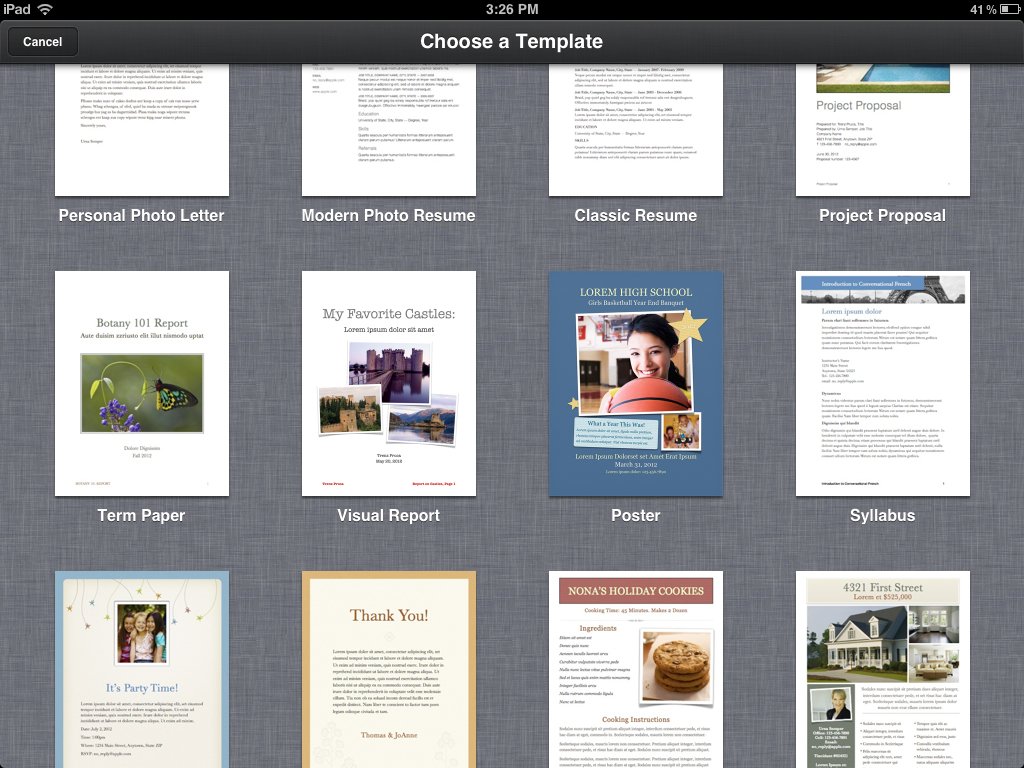 pages for iphone and ipad review