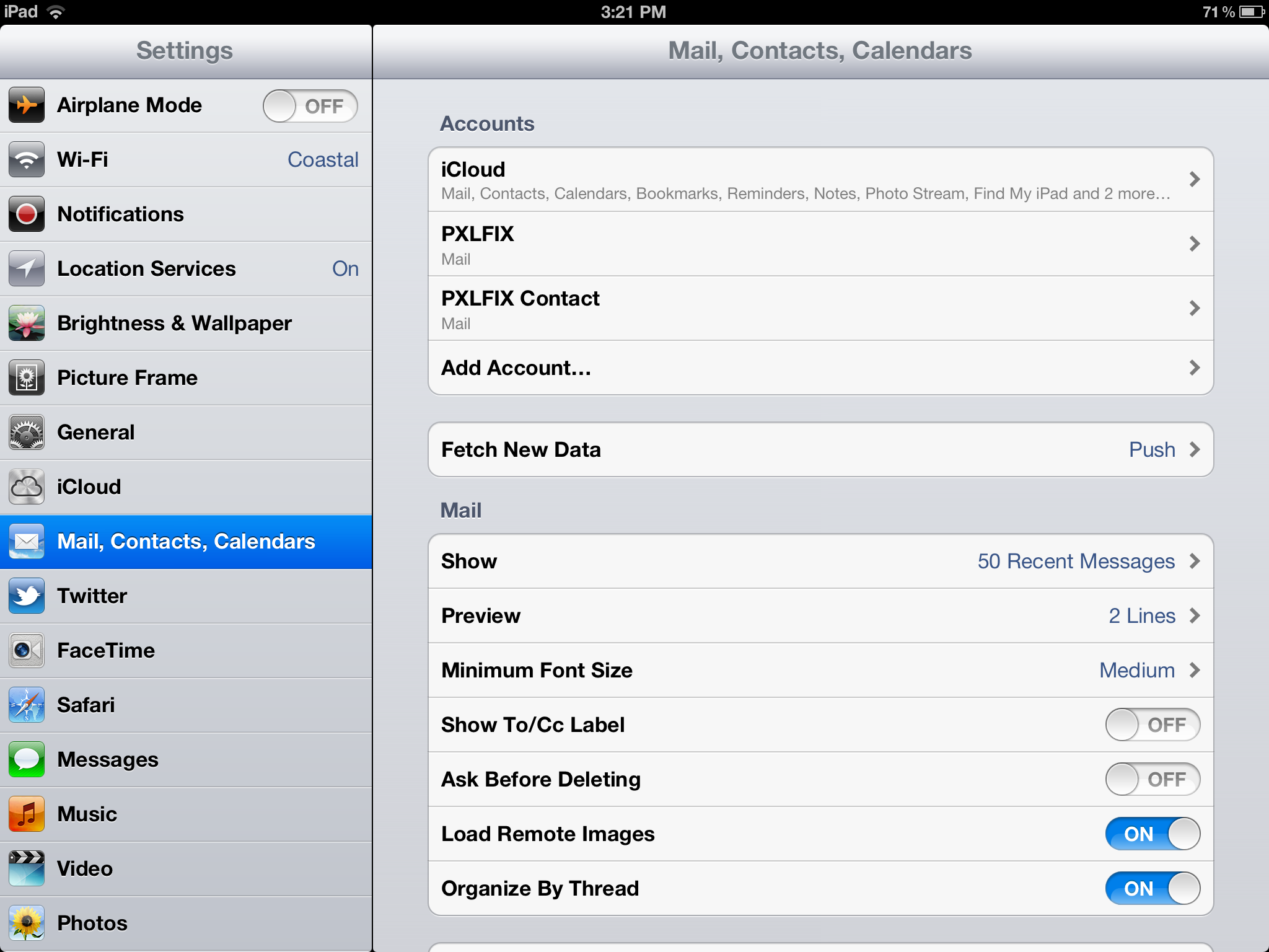 How to add iCloud account to existing e-mail account list on iPhone iPad iPod
