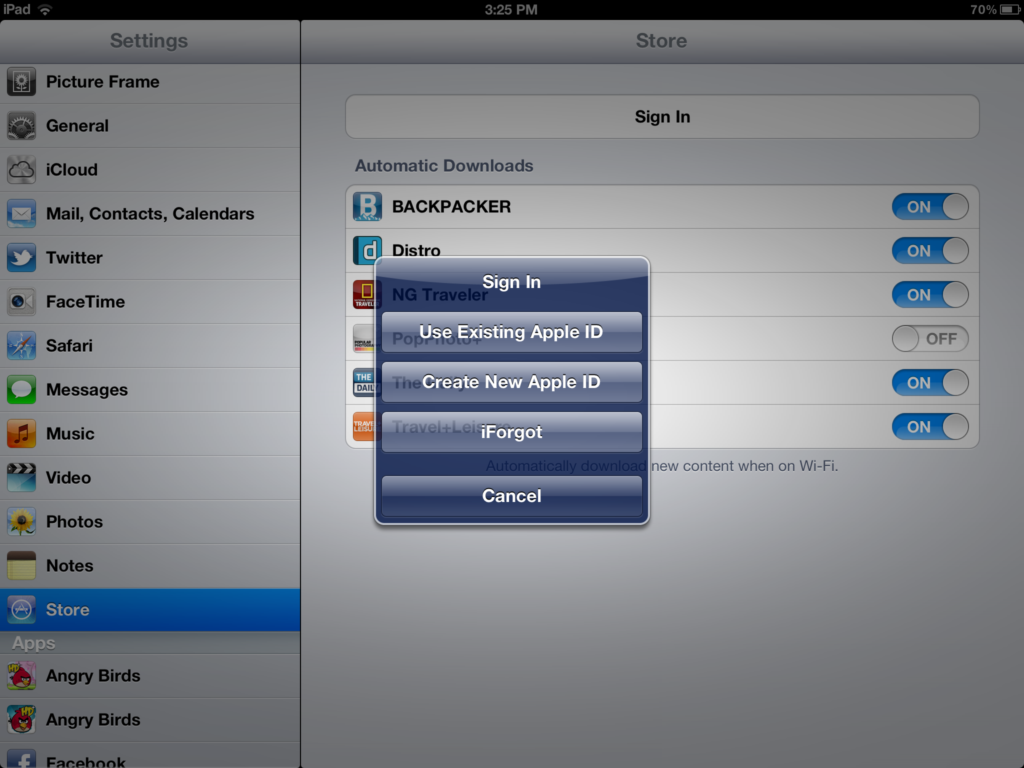 How to use existing ID to sign into App Store on iPhone iPad iPod touch