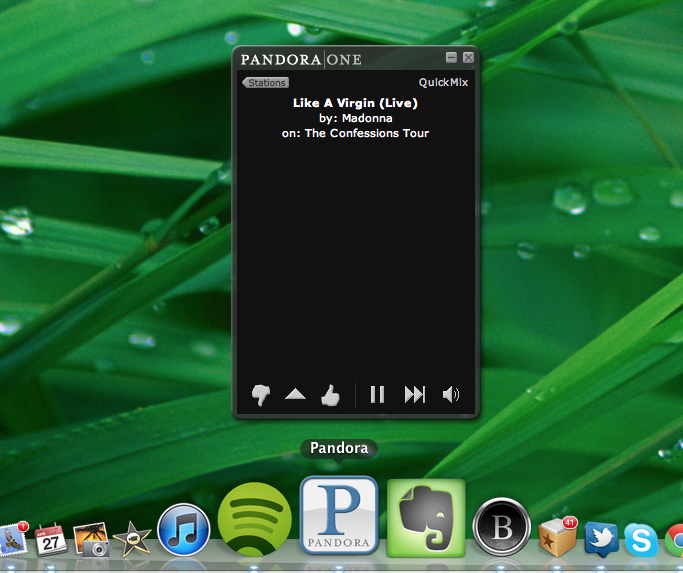 Pandora One for Mac and Windows