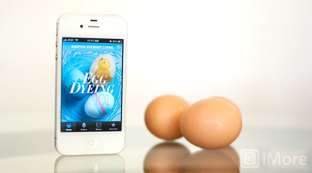 Learn how to color beautiful Easter eggs with Egg Dyeing 101 from Martha Stewart Living for iPhone
