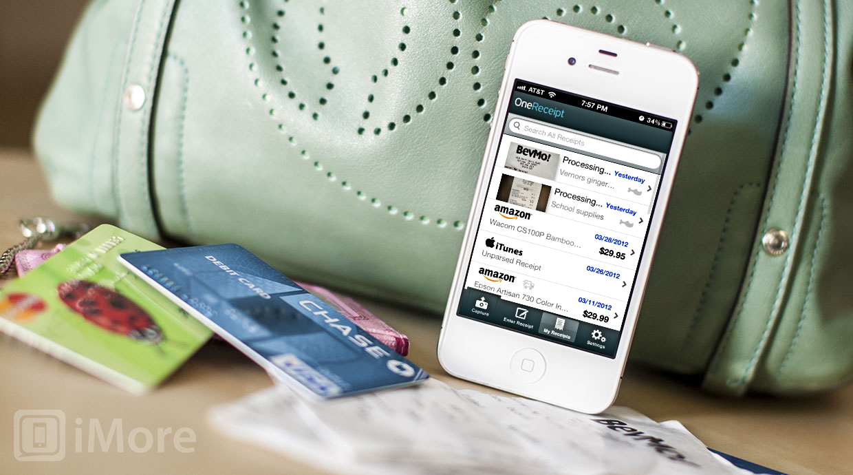 Save your printed and emailed receipts with OneReceipt for iPhone