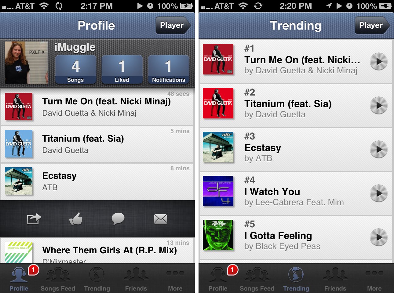 Like-comment-and-view-trending-music-with-SoundShare-for-iPhone