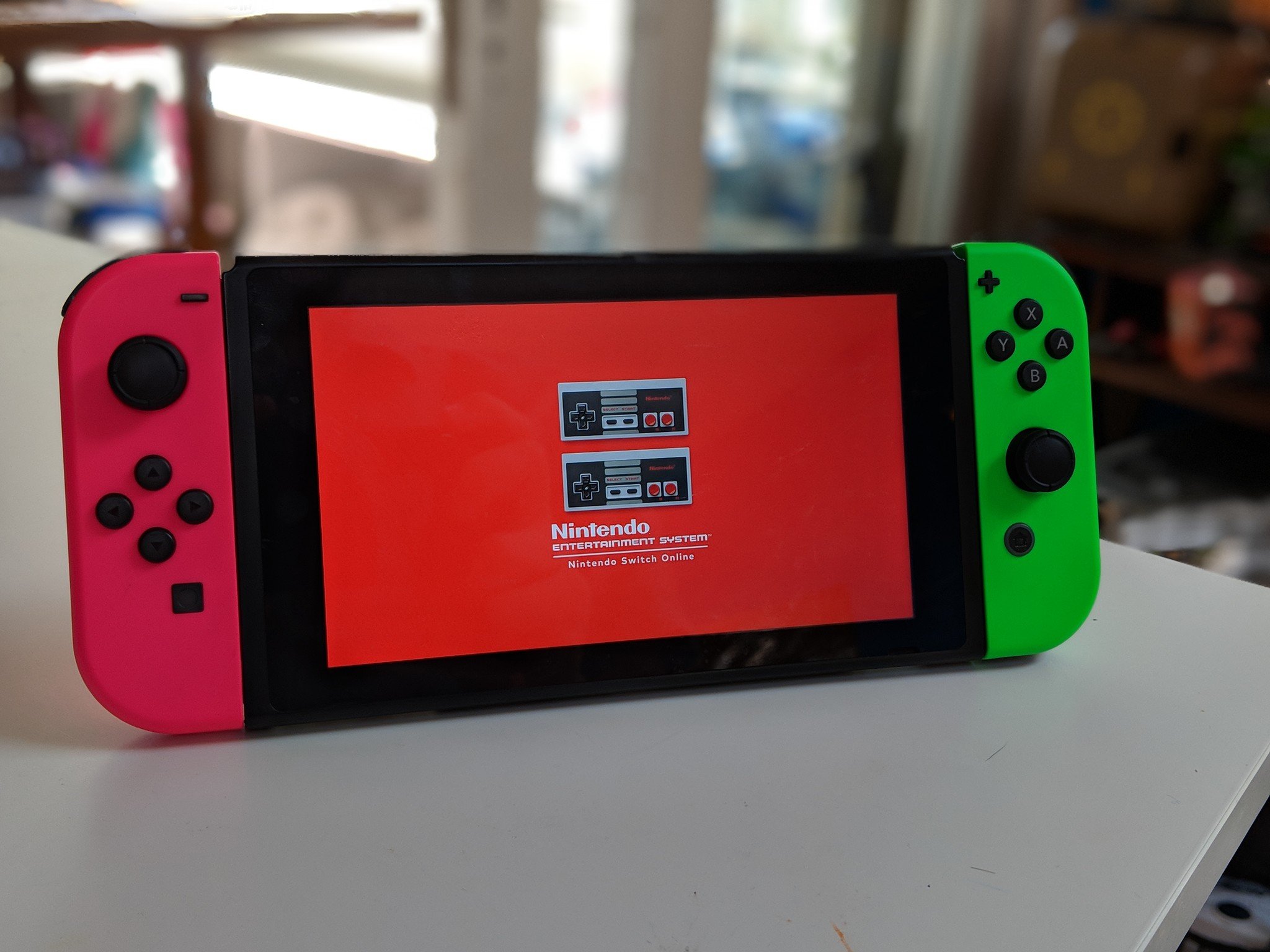 Bouton Groupe familial Nintendo Switch Online