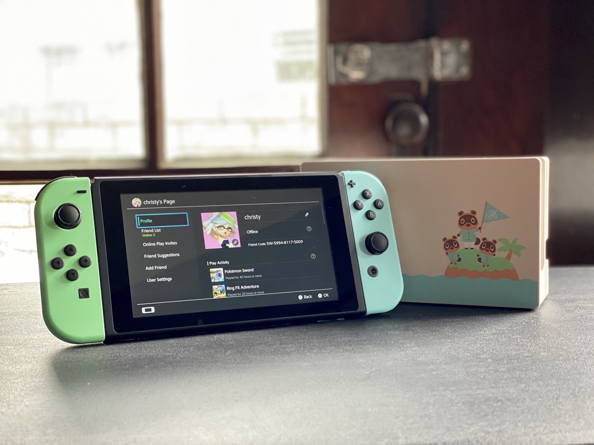 Animal Crossing New Horizons Switch Dock Side By Side