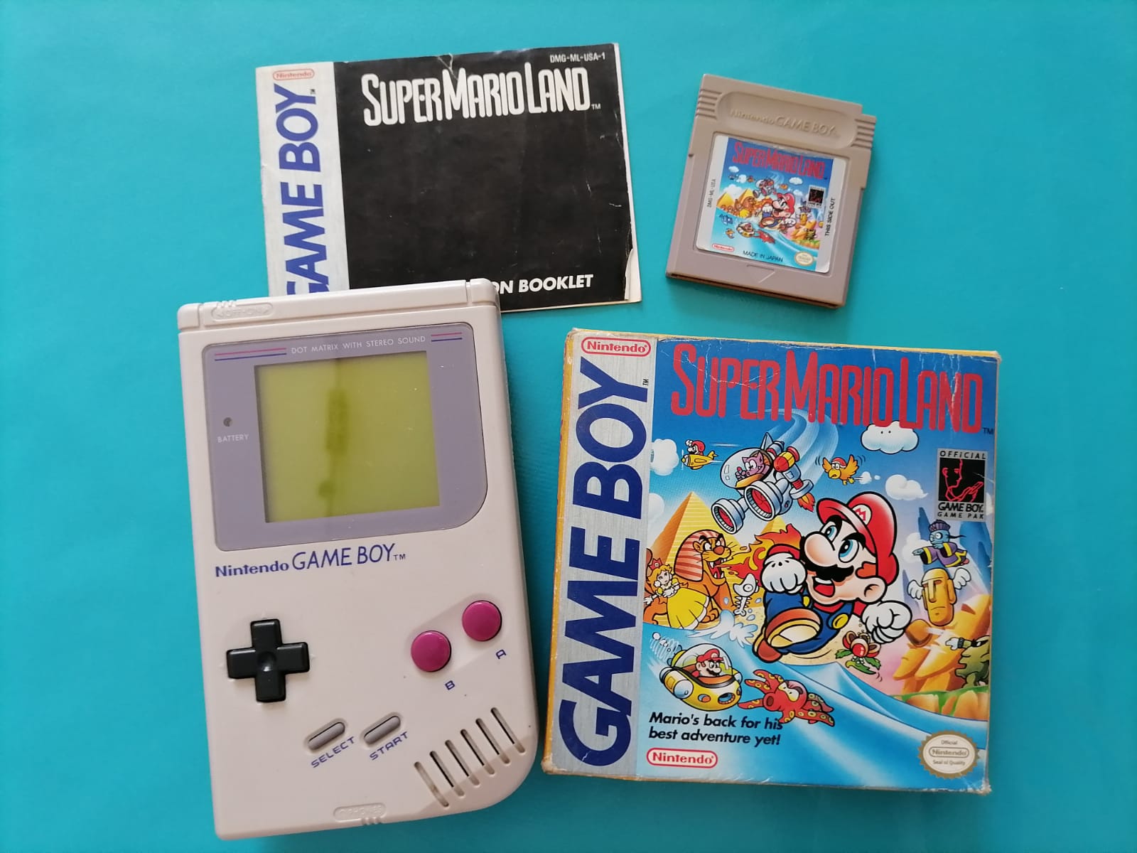 Game Boy Super Mario World Manual