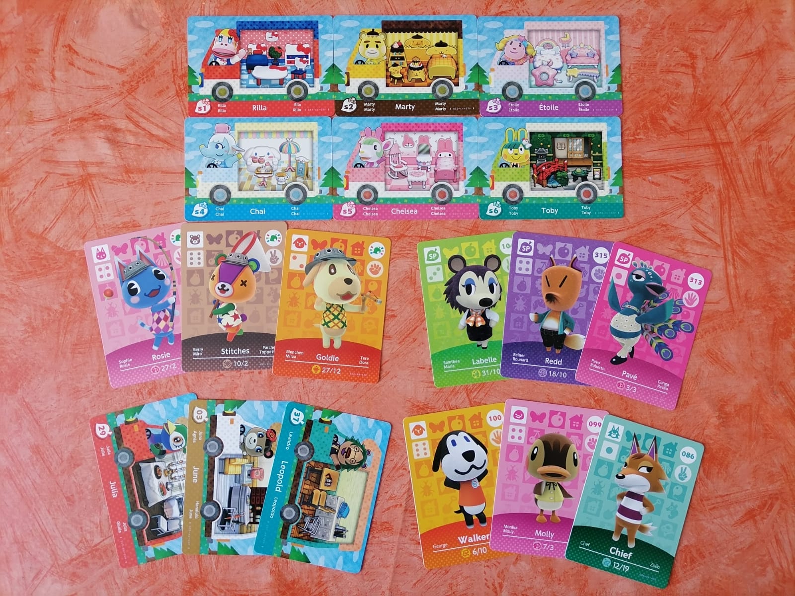 Animal Crossing New Horizons All Different Amiibo Card Types