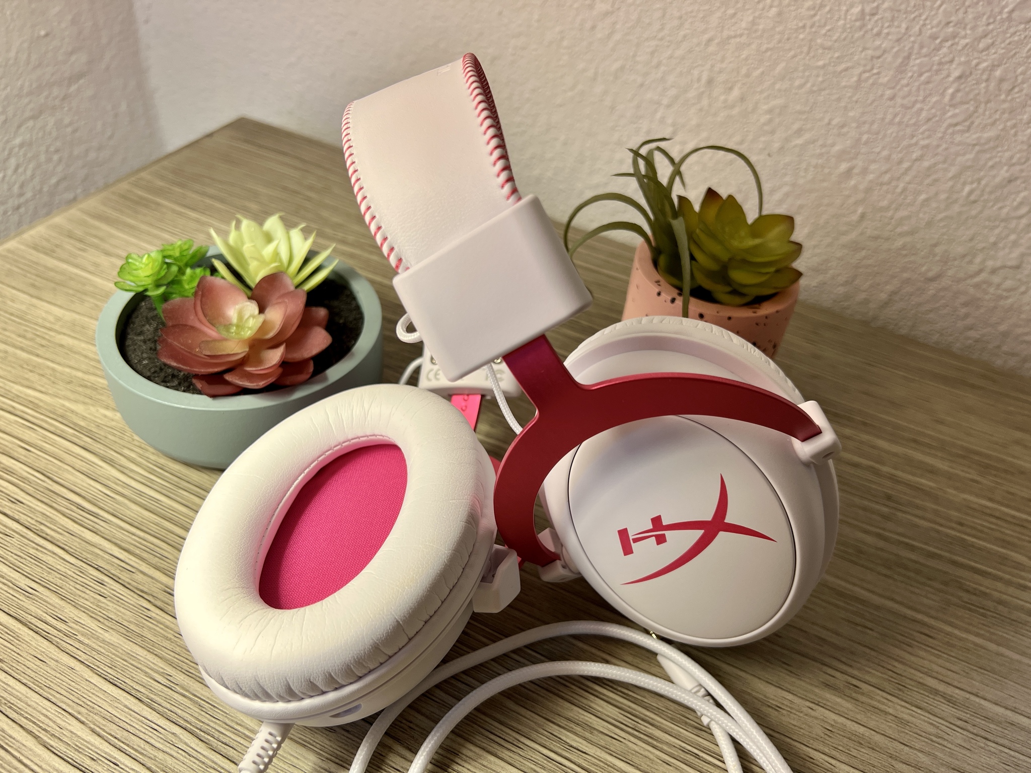 Hyperx Cloud Ii Wired Headset Pink White Flexible