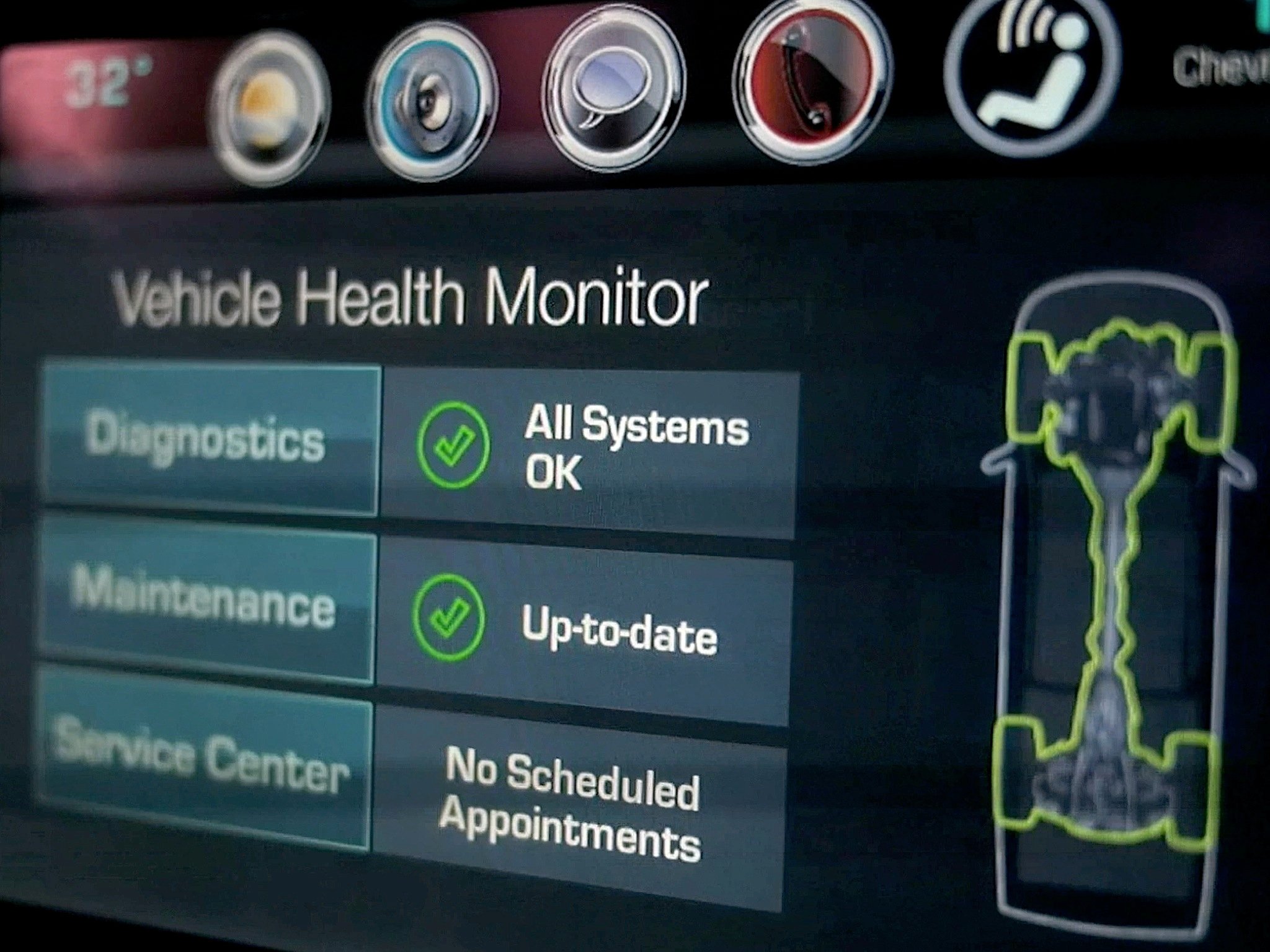 Chevy AppShop Vehicle Health