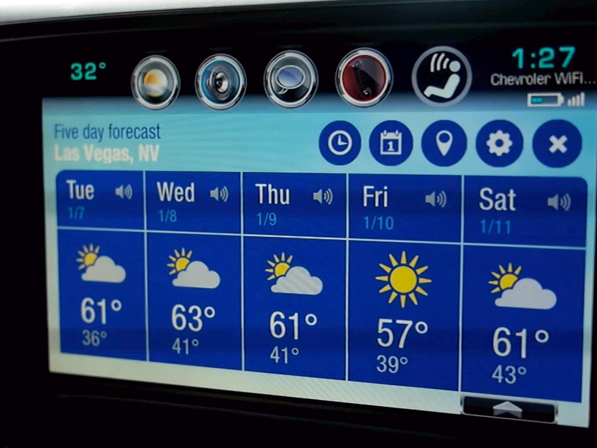 Chevy AppShop Weather