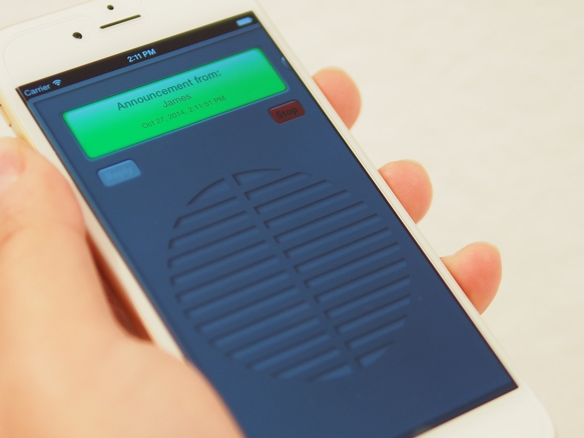 Echoes for iOS turns your iPhone into an intercom