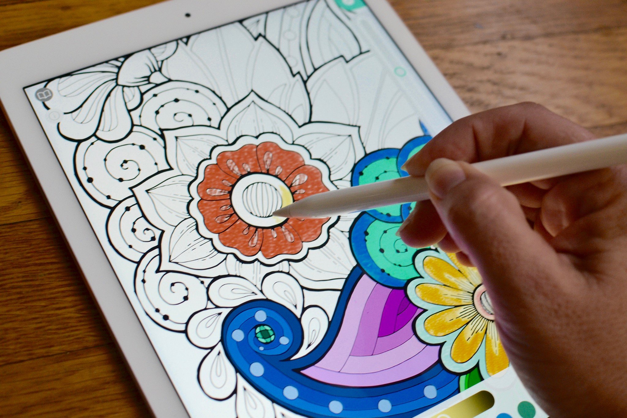 Best coloring books for adults on the iPad - NapsterBlaze