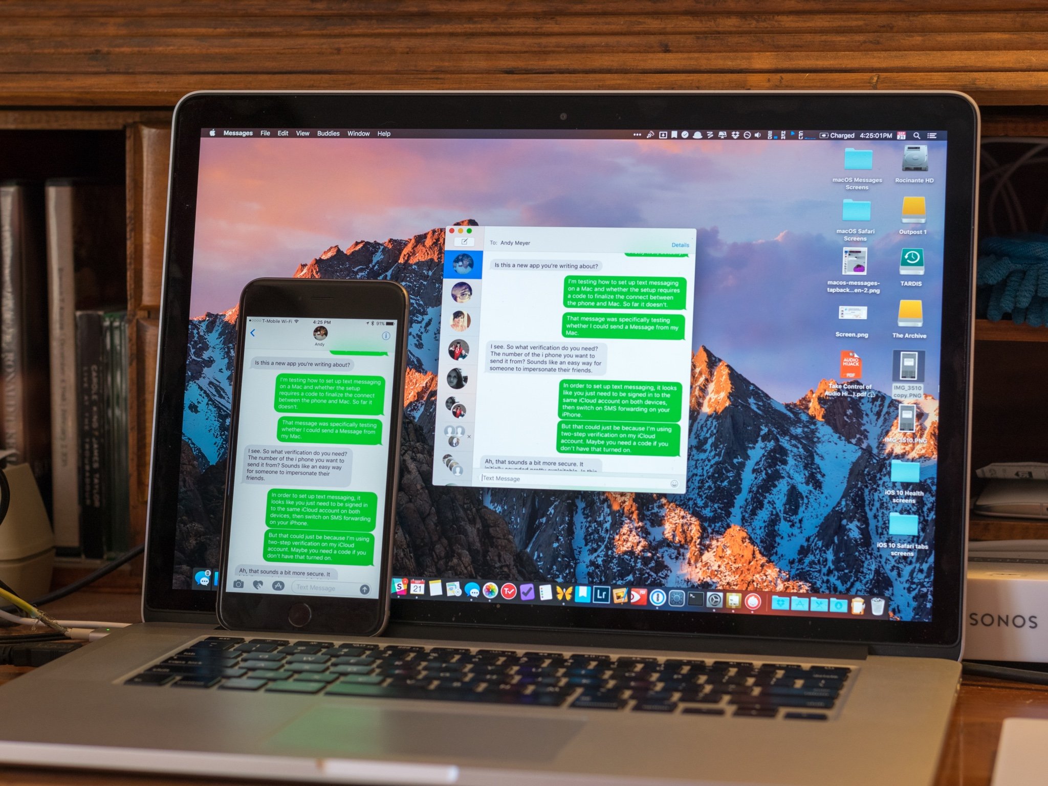 Messages on Mac
