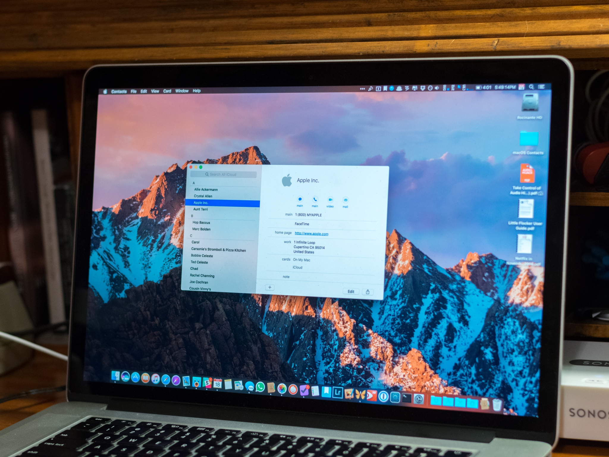 How to create relationships for contacts on your Mac
