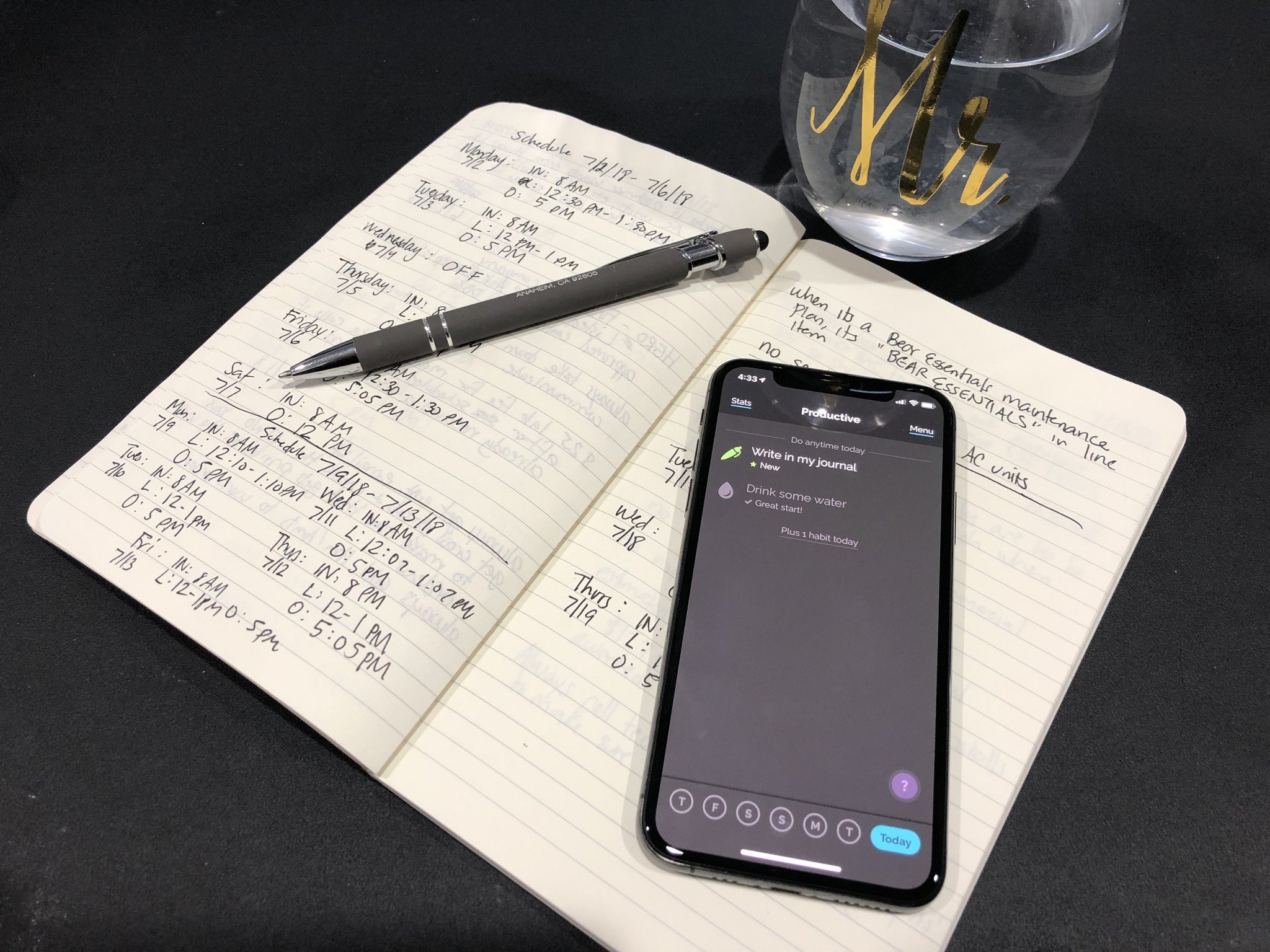 Productive on an iPhone XS