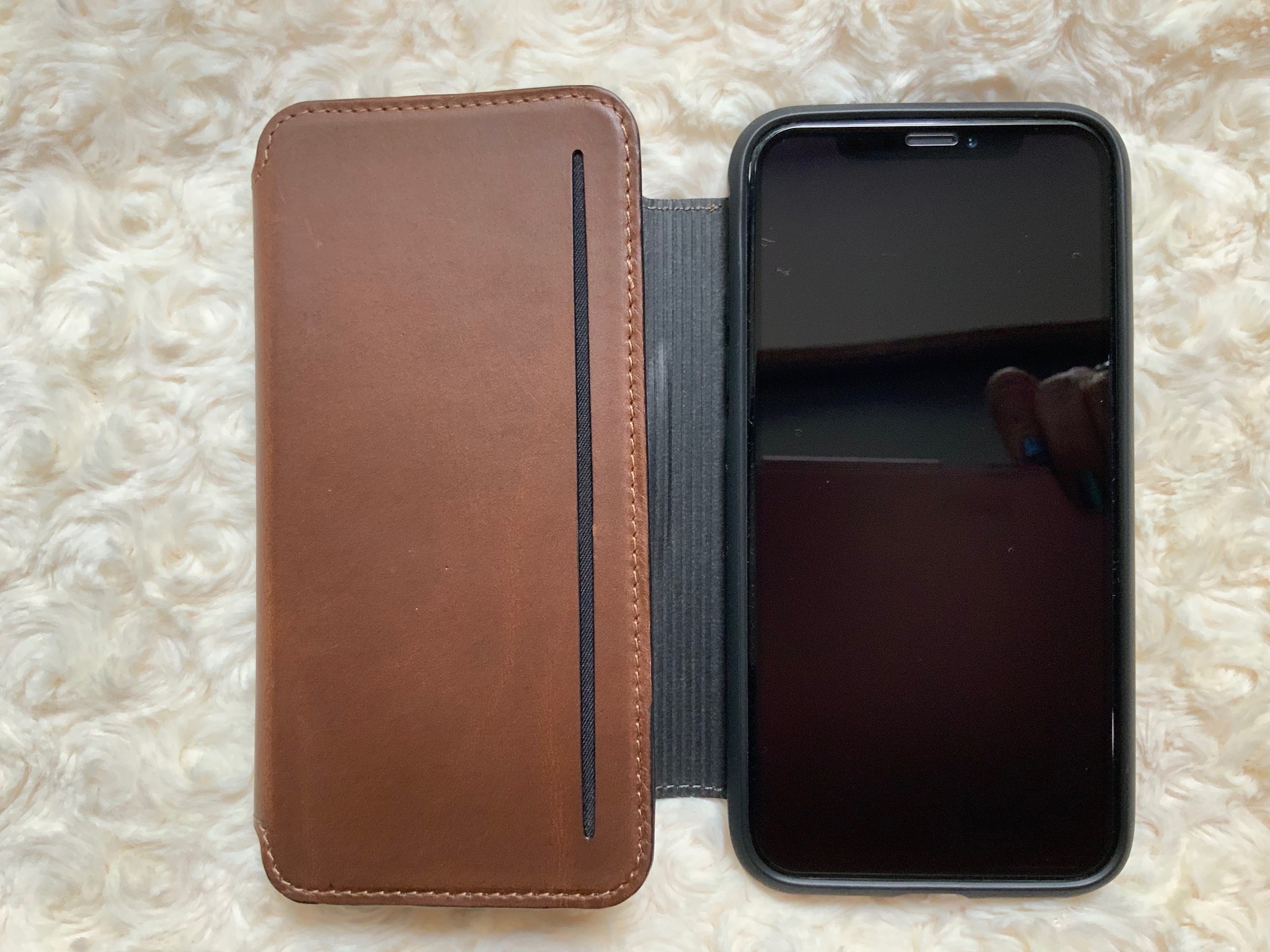 Nomad Rugged Tri-Folio iPhone wallet case 