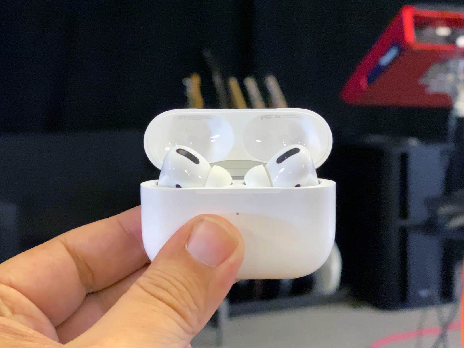 Air Pods Pro on stage