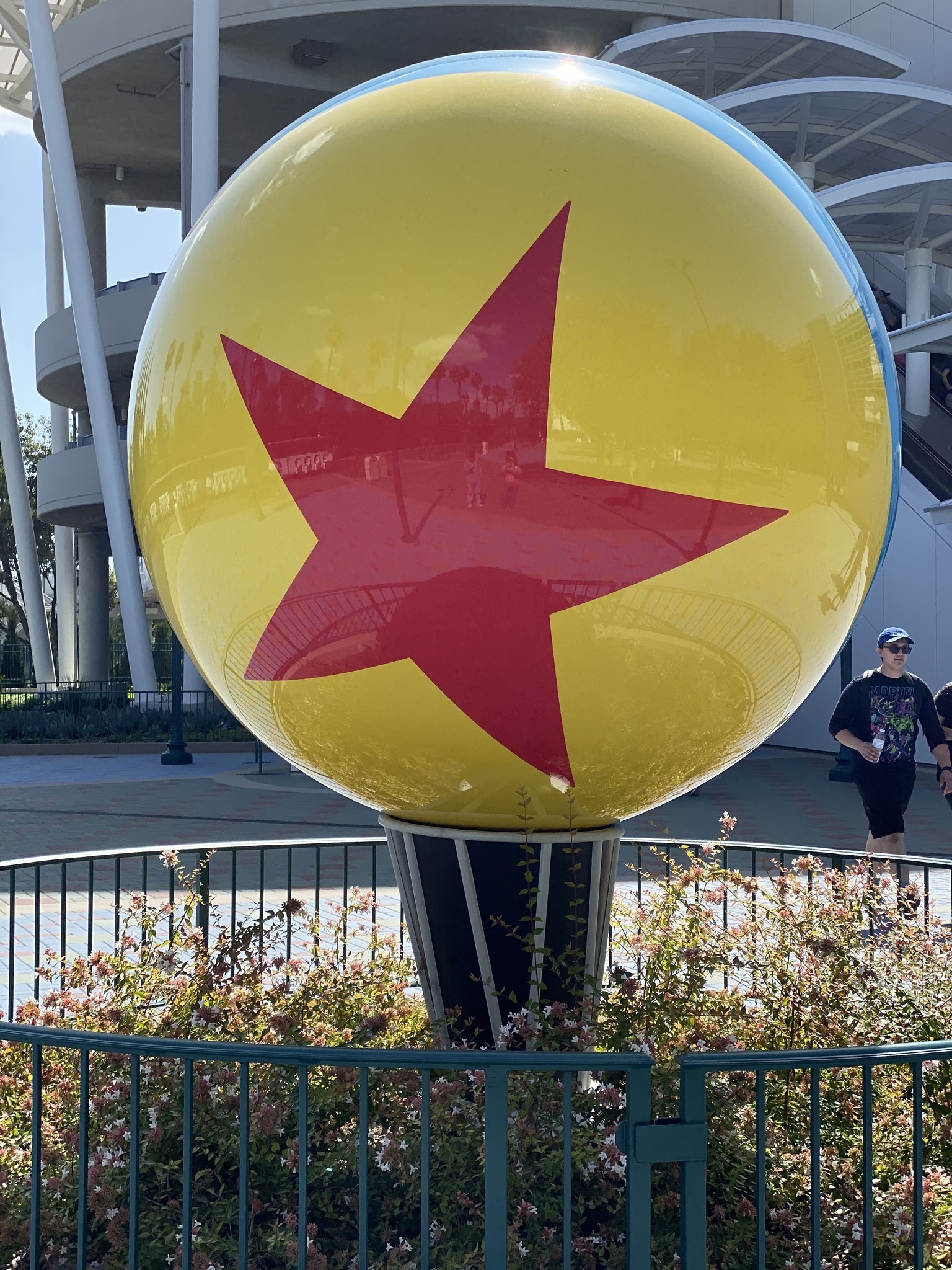 Disney Pixar Pals Luxo Ball telephoto close up