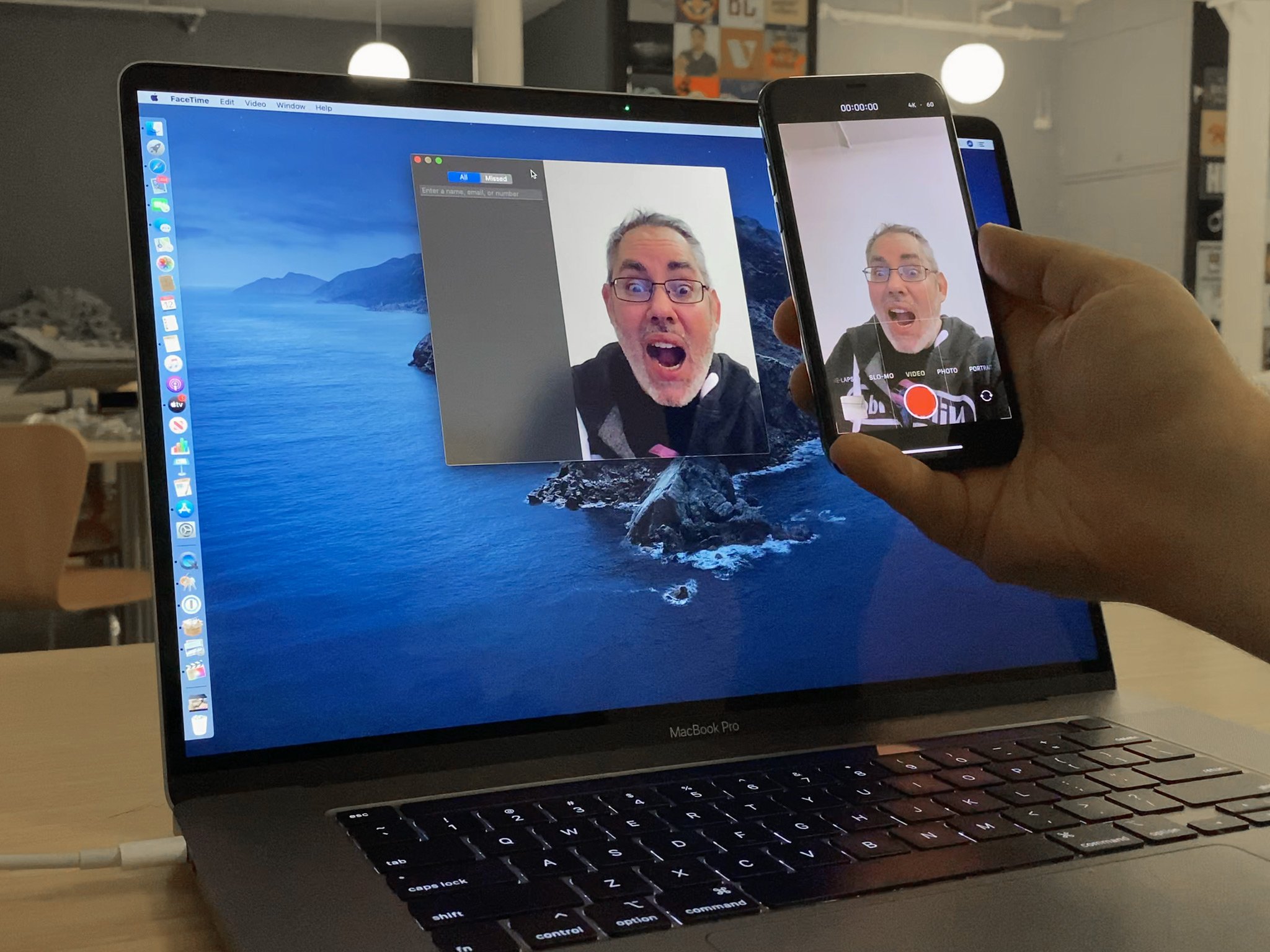 FaceTime du MacBook Pro 16 pouces