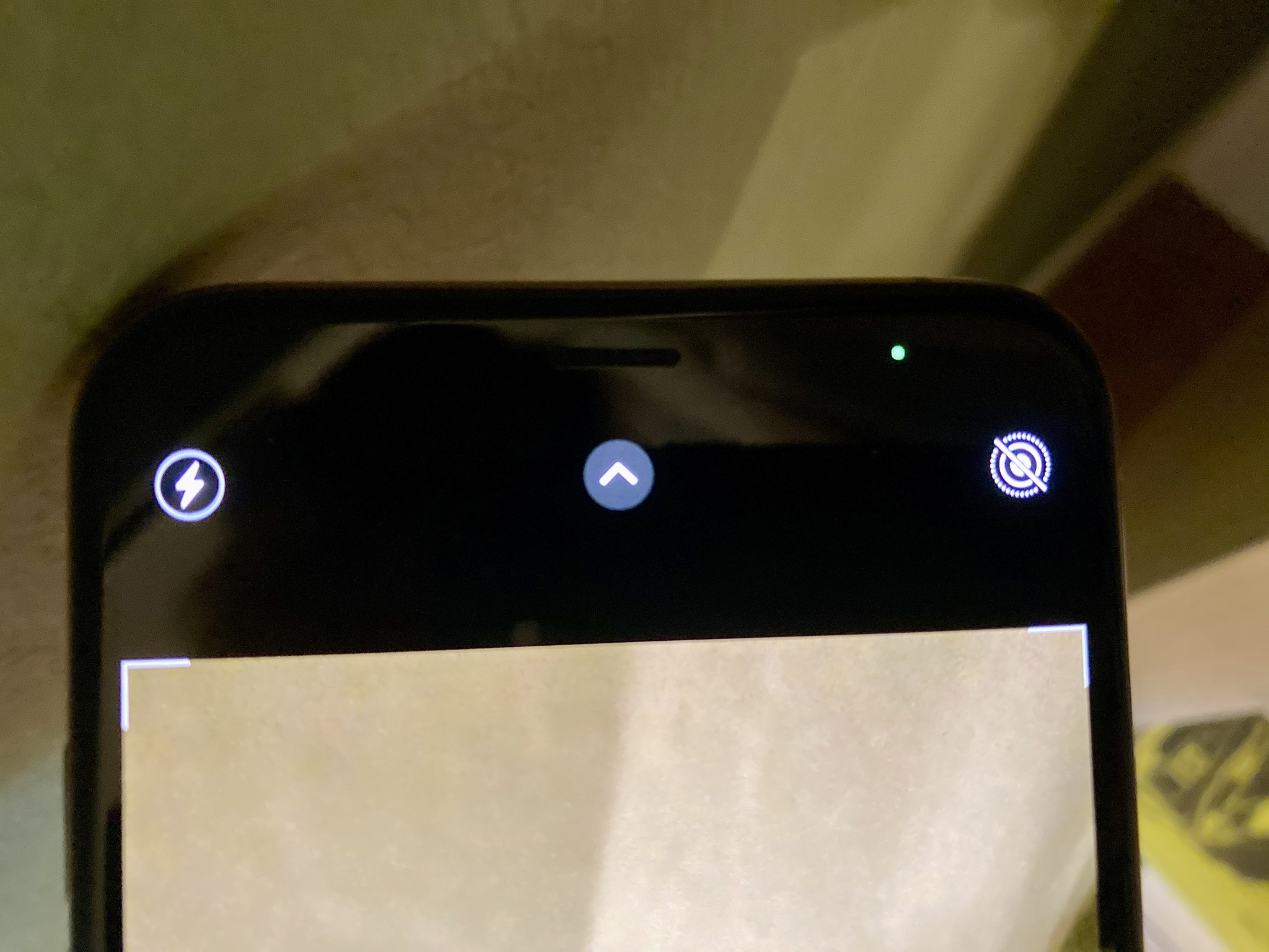 Camera On Indicator in iOS 14