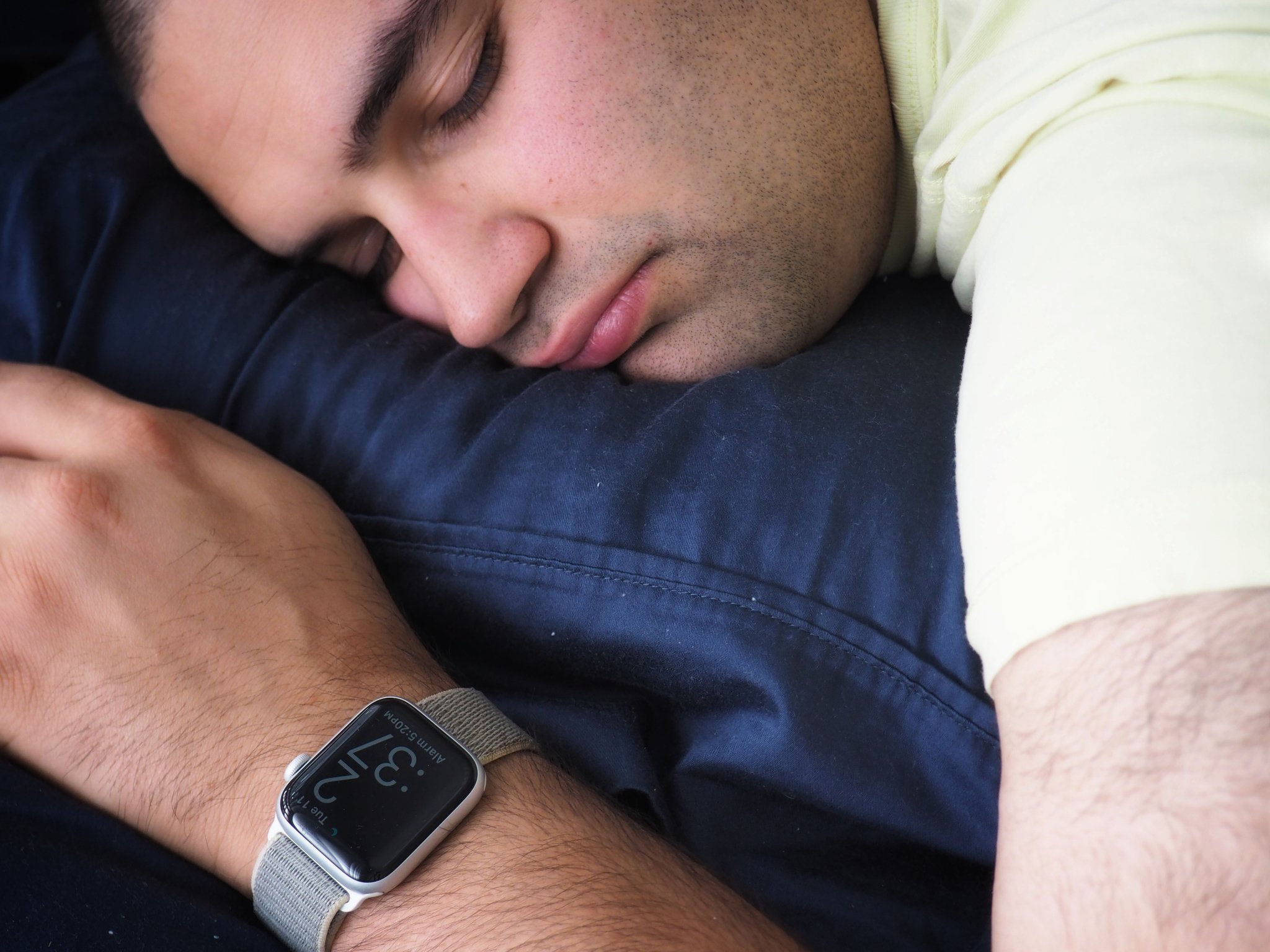 Apple Watch usando la aplicación Sleep